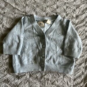 GAP Kids Light Blue Cardigan Sweater